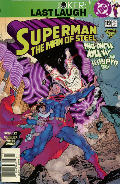 Cover for Superman: The Man of Steel (DC, 1991 series) #119 [Newsstand]