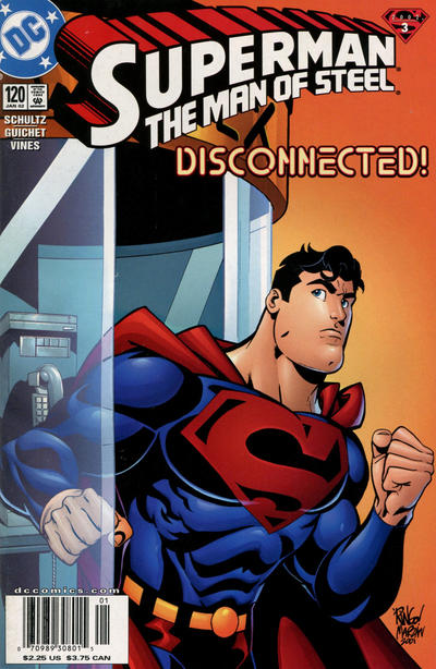 Cover for Superman: The Man of Steel (DC, 1991 series) #120 [Newsstand]