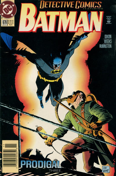 Cover for Detective Comics (DC, 1937 series) #679 [Newsstand]