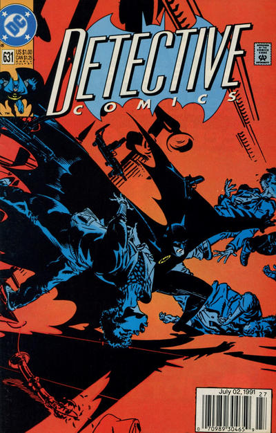 Cover for Detective Comics (DC, 1937 series) #631 [Newsstand]