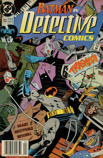 Cover for Detective Comics (DC, 1937 series) #613 [Newsstand]