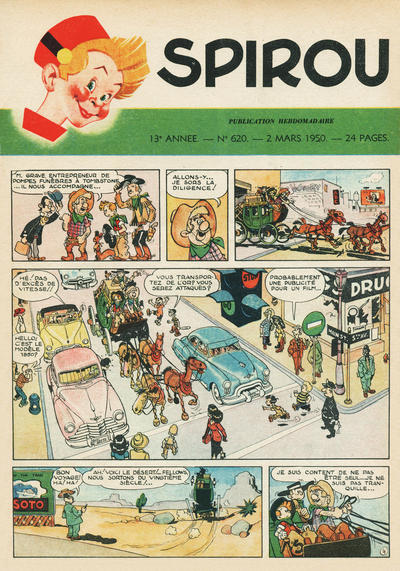 Cover for Spirou (Dupuis, 1947 series) #620