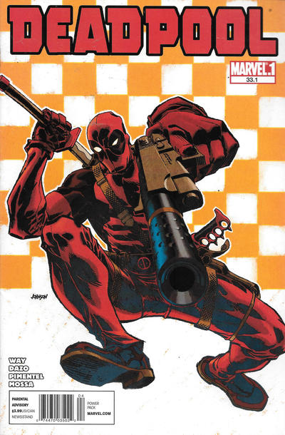 Cover for Deadpool (Marvel, 2008 series) #33.1 [Newsstand]