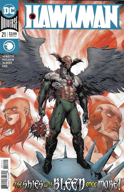 Cover for Hawkman (DC, 2018 series) #21 [Raymund Bermudez Cover]