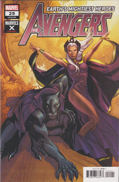 Cover for Avengers (Marvel, 2018 series) #29 (729) [Emanuela Lupacchino 'Marvels X']