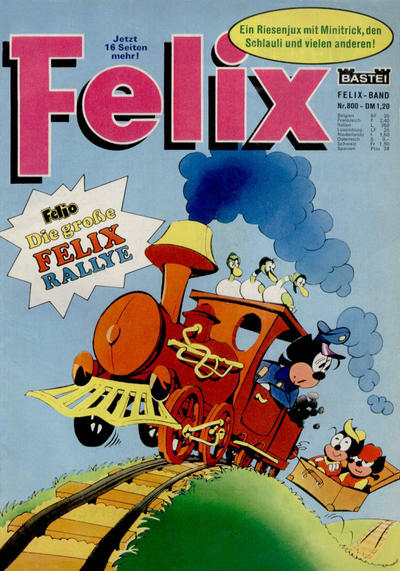 Cover for Felix (Bastei Verlag, 1958 series) #800