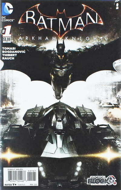 Cover for Batman: Arkham Knight (DC, 2015 series) #1 [Arcade Block Cover]
