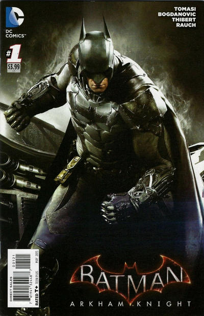Cover for Batman: Arkham Knight (DC, 2015 series) #1 [Game Art Cover]