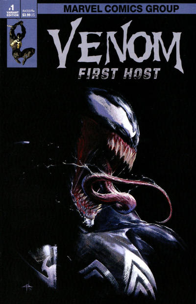 Cover for Venom: First Host (Marvel, 2018 series) #1 [Scorpion Comics & CK Elite - Gabriele Dell'Otto]