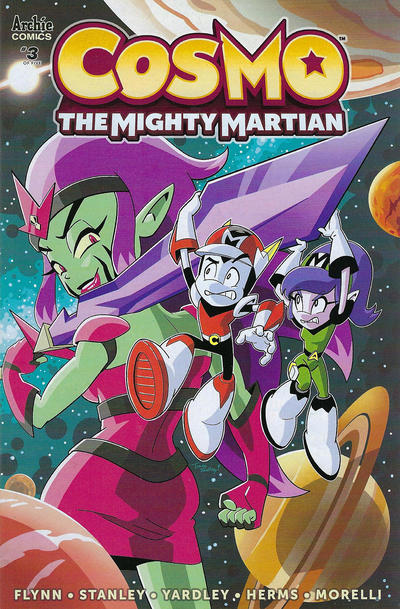 Cover for Cosmo the Mighty Martian (Archie, 2019 series) #3 [Cover A Tracy Yardley]
