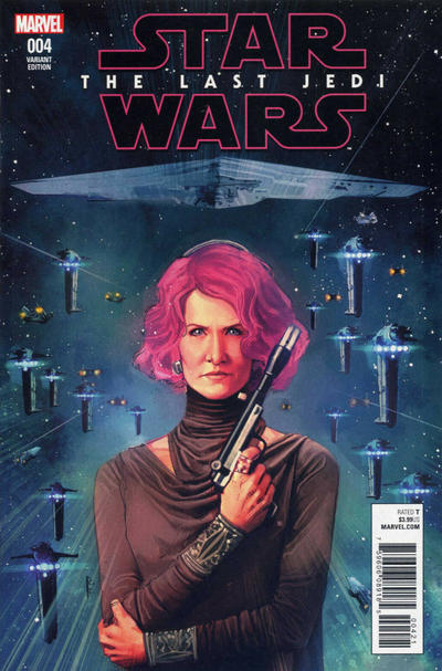 Cover for Star Wars: The Last Jedi Adaptation (Marvel, 2018 series) #4 [Rod Reis]