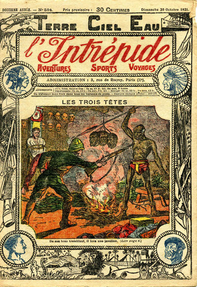 Cover for L'Intrépide (SPE [Société Parisienne d'Edition], 1910 series) #584