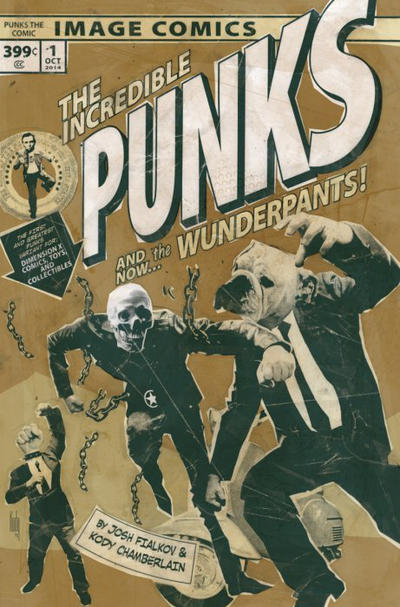 Cover for Punks: The Comic (Image, 2014 series) #1 [Retailer Exclusive B]
