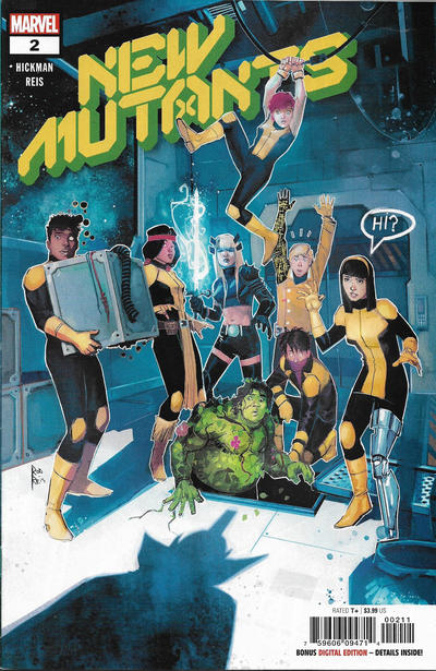 Cover for New Mutants (Marvel, 2020 series) #2