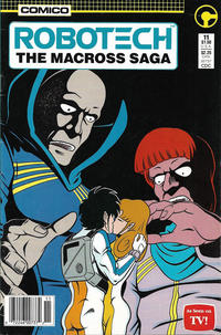 Cover for Robotech: The Macross Saga (Comico, 1985 series) #11 [Newsstand]