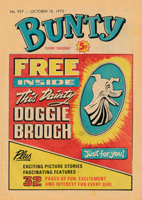 Cover Thumbnail for Bunty (D.C. Thomson, 1958 series) #927