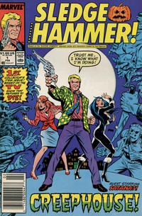 Cover Thumbnail for Sledge Hammer (Marvel, 1988 series) #1 [Newsstand]