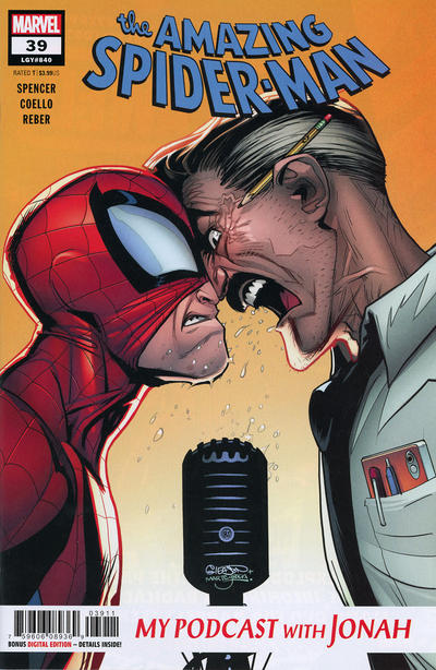 Cover for Amazing Spider-Man (Marvel, 2018 series) #39 (840)