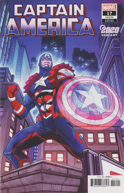 Cover for Captain America (Marvel, 2018 series) #17 (721) [Iban Coello Cover]