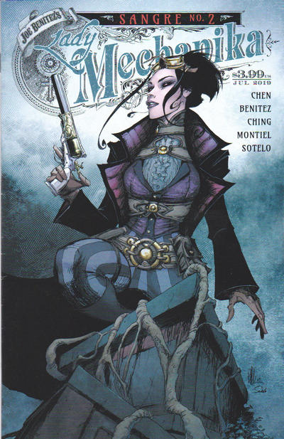 Cover for Lady Mechanika: Sangre (Benitez Productions, 2019 series) #2