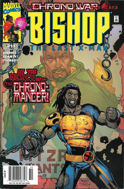 Cover for Bishop: The Last X-Man (Marvel, 1999 series) #13 [Newsstand]