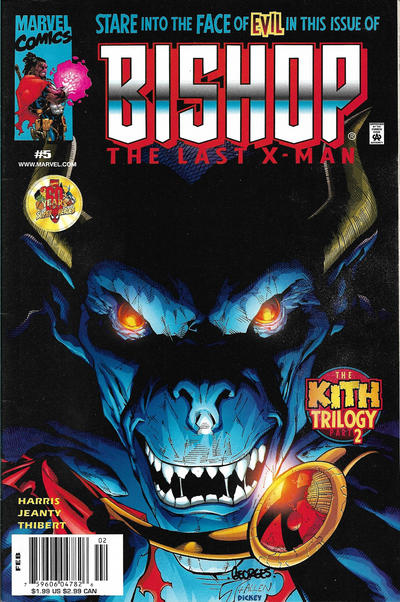 Cover for Bishop: The Last X-Man (Marvel, 1999 series) #5 [Newsstand]