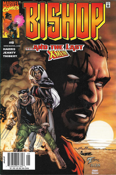 Cover for Bishop: The Last X-Man (Marvel, 1999 series) #8 [Newsstand]