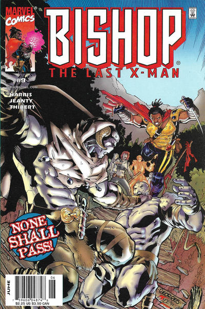 Cover for Bishop: The Last X-Man (Marvel, 1999 series) #9 [Newsstand]
