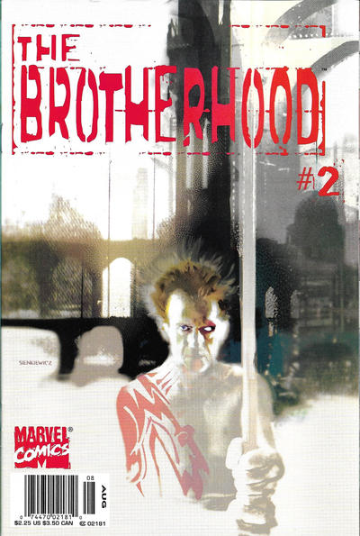 Cover for The Brotherhood (Marvel, 2001 series) #2 [Newsstand]