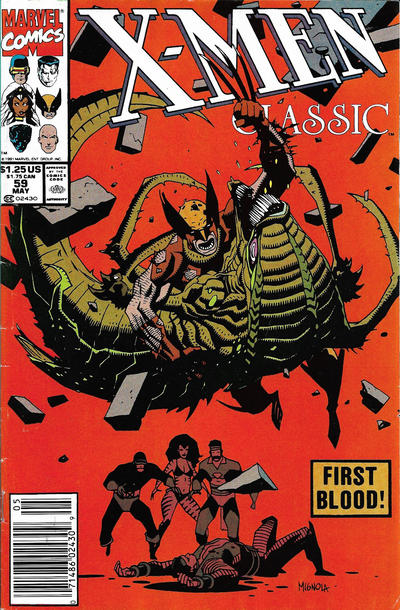 Cover for X-Men Classic (Marvel, 1990 series) #59 [Newsstand]