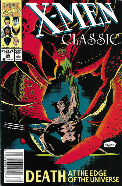 Cover for X-Men Classic (Marvel, 1990 series) #66 [Newsstand]