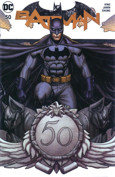 Cover for Batman (DC, 2016 series) #50 [4ColorBeast.com Frank Cho Connecting Cover - Batman]