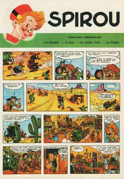 Cover for Spirou (Dupuis, 1947 series) #623