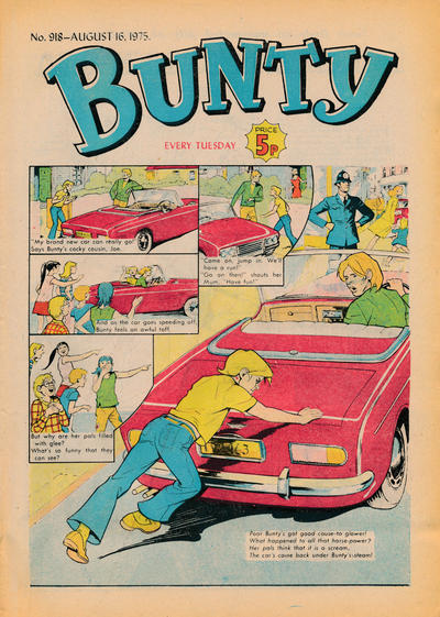 Cover for Bunty (D.C. Thomson, 1958 series) #918