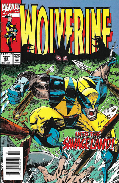 Cover for Wolverine (Marvel, 1988 series) #69 [Newsstand]