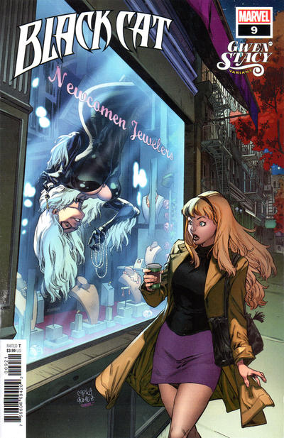 Cover for Black Cat (Marvel, 2019 series) #9 [Carlos Gómez - Gwen Stacy Variant]