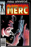 Cover for Mark Hazzard: Merc (Marvel, 1986 series) #6 [Newsstand]