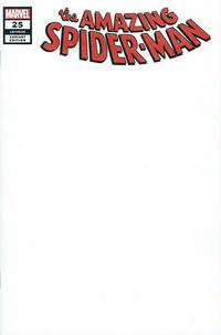 Cover Thumbnail for Amazing Spider-Man (Marvel, 2018 series) #25 (826) [Blank Cover]