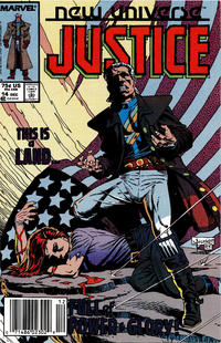 Cover for Justice (Marvel, 1986 series) #14 [Newsstand]