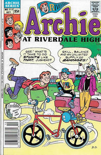 Cover Thumbnail for Archie at Riverdale High (Archie, 1972 series) #111 [Canadian]