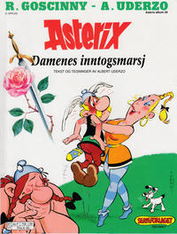 Cover for Asterix (Hjemmet / Egmont, 1969 series) #29 - Damenes inntogsmarsj [2. opplag]