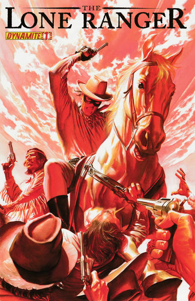 Cover for The Lone Ranger (Dynamite Entertainment, 2012 series) #1 [Cover A - Alex Ross]