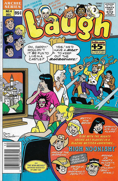 Cover for Laugh (Archie, 1987 series) #4 [Canadian]