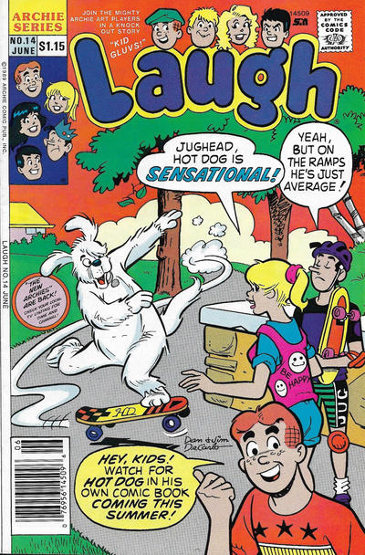 Cover for Laugh (Archie, 1987 series) #14 [Canadian]