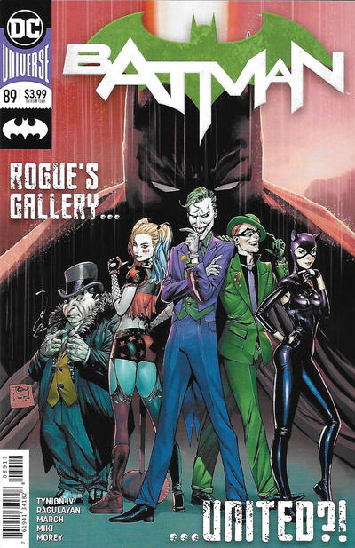 Cover for Batman (DC, 2016 series) #89