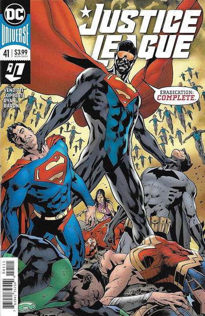 Cover for Justice League (DC, 2018 series) #41 [Bryan Hitch Cover]