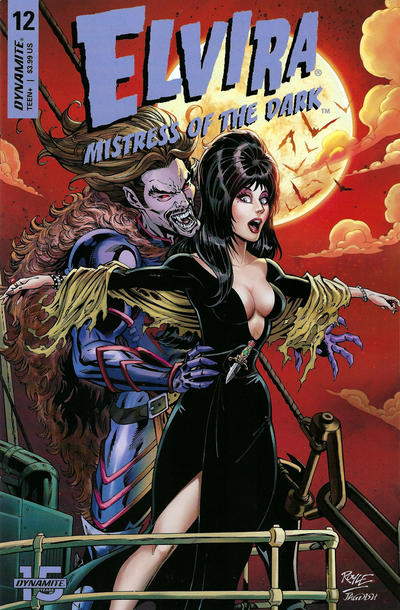 Cover for Elvira Mistress of the Dark (Dynamite Entertainment, 2018 series) #12 [Cover C John Royle]