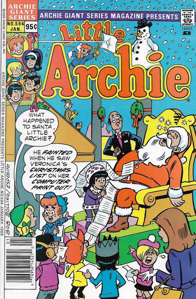 Cover for Archie Giant Series Magazine (Archie, 1954 series) #594 [Canadian]