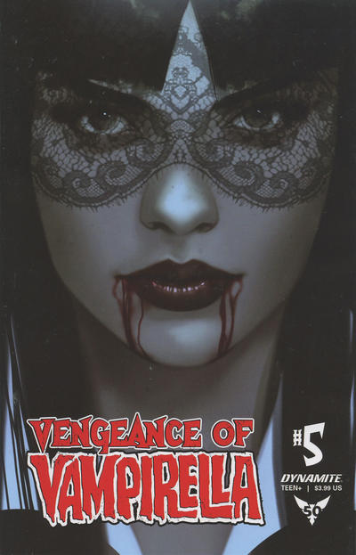 Cover for Vengeance of Vampirella (Dynamite Entertainment, 2019 series) #5 [Cover B Ben Oliver]