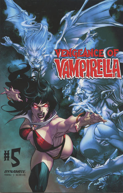 Cover for Vengeance of Vampirella (Dynamite Entertainment, 2019 series) #5 [Cover C Buzz]
